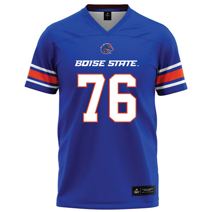 Boise State - NCAA Football : Gregory Bienvenue - Blue Football Jersey-0