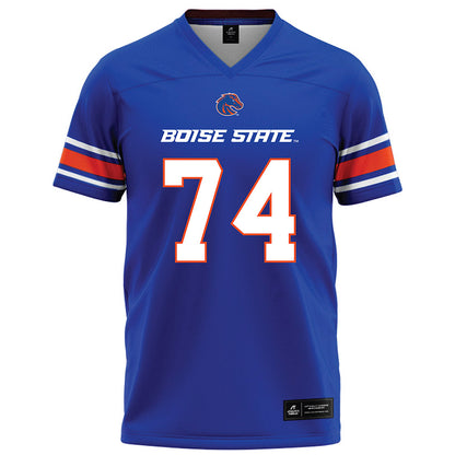 Boise State - NCAA Football : Alma Taleni - Blue Football Jersey-0