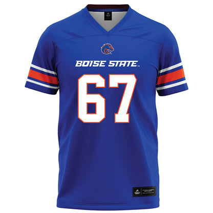 Boise State - NCAA Football : Jason Steele - Blue Football Jersey