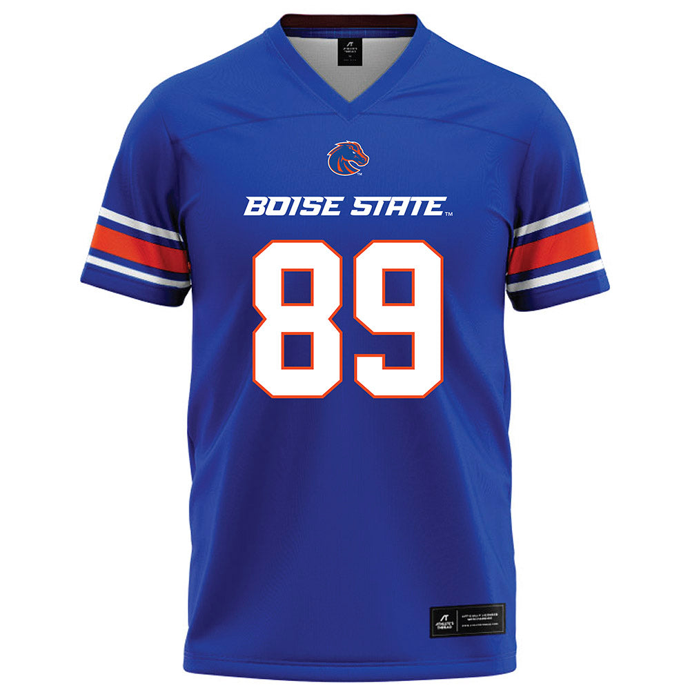 Boise State - NCAA Football : AJ Logan - Blue Football Jersey-0