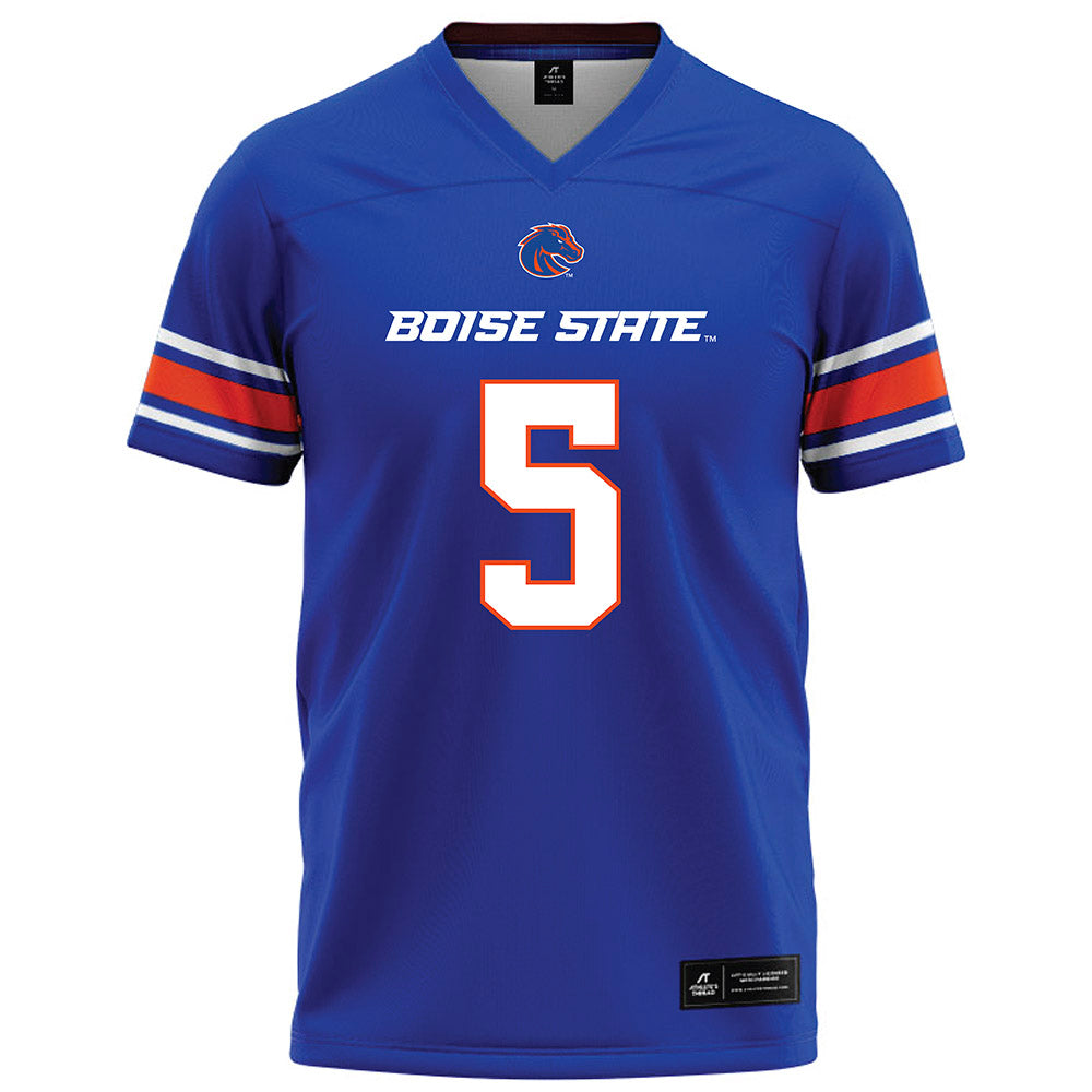 Boise State - NCAA Football : Jayden Virgin-Morgan - Blue Football Jersey-0