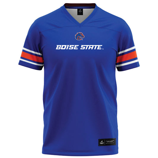 Boise State - NCAA Football : Terrious Favors - Blue Football Jersey-0