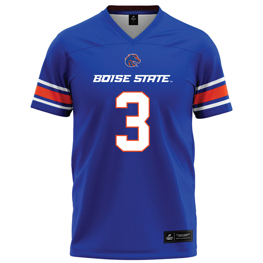 Boise State - NCAA Football : Cameron Bates - Blue Football Jersey-0
