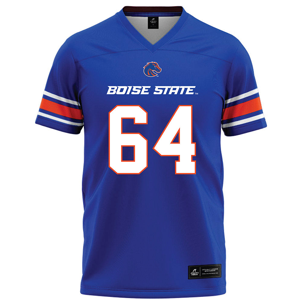 Boise State - NCAA Football : Carson Rasmussen - Blue Football Jersey