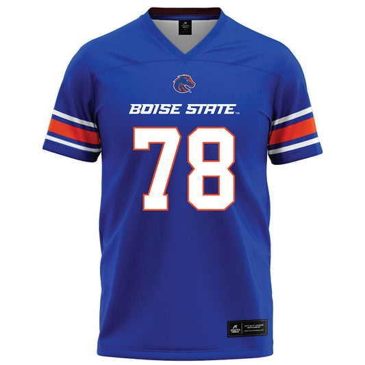 Boise State - NCAA Football : Tyler Ethridge - Blue Football Jersey-0