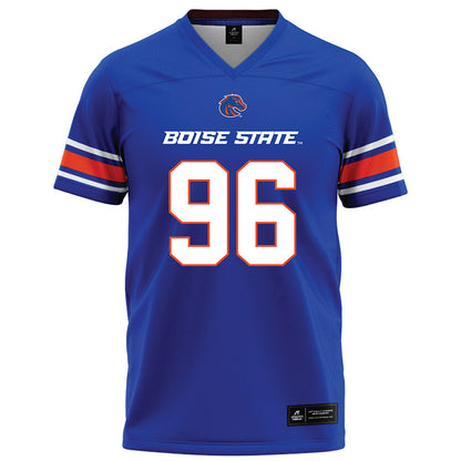 Boise State - NCAA Football : Lopez Sanusi - Blue Football Jersey-0
