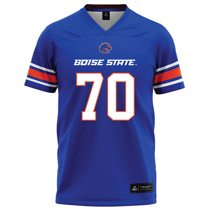 Boise State - NCAA Football : Kyle Cox - Blue Football Jersey-0