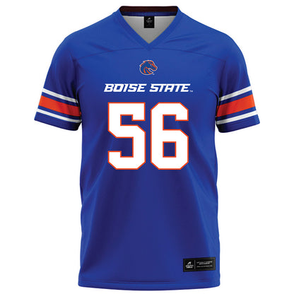 Boise State - NCAA Football : Rowan Rupp - Blue Football Jersey-0