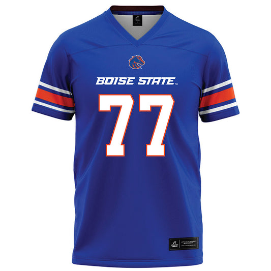 Boise State - NCAA Football : Kole Cronin - Blue Football Jersey-0