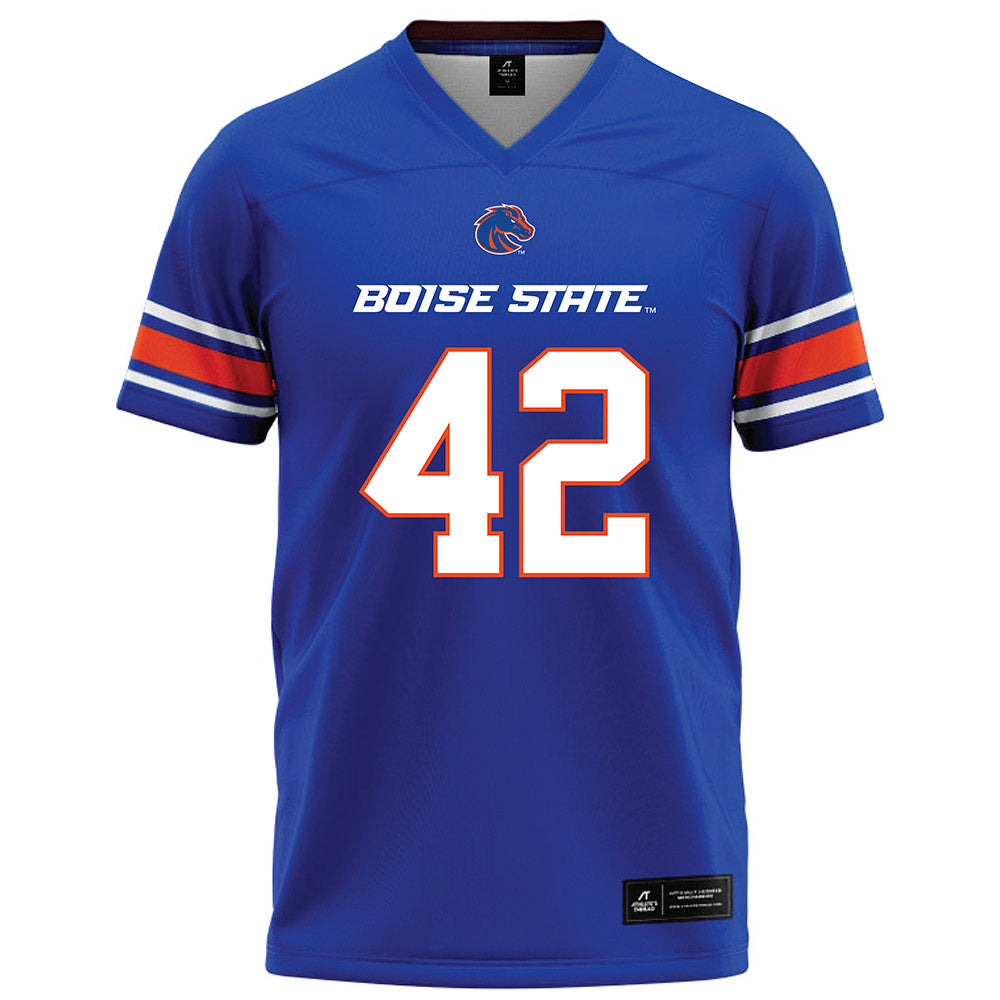 Boise State - NCAA Football : Zyhaire Lewis - Blue Football Jersey-0