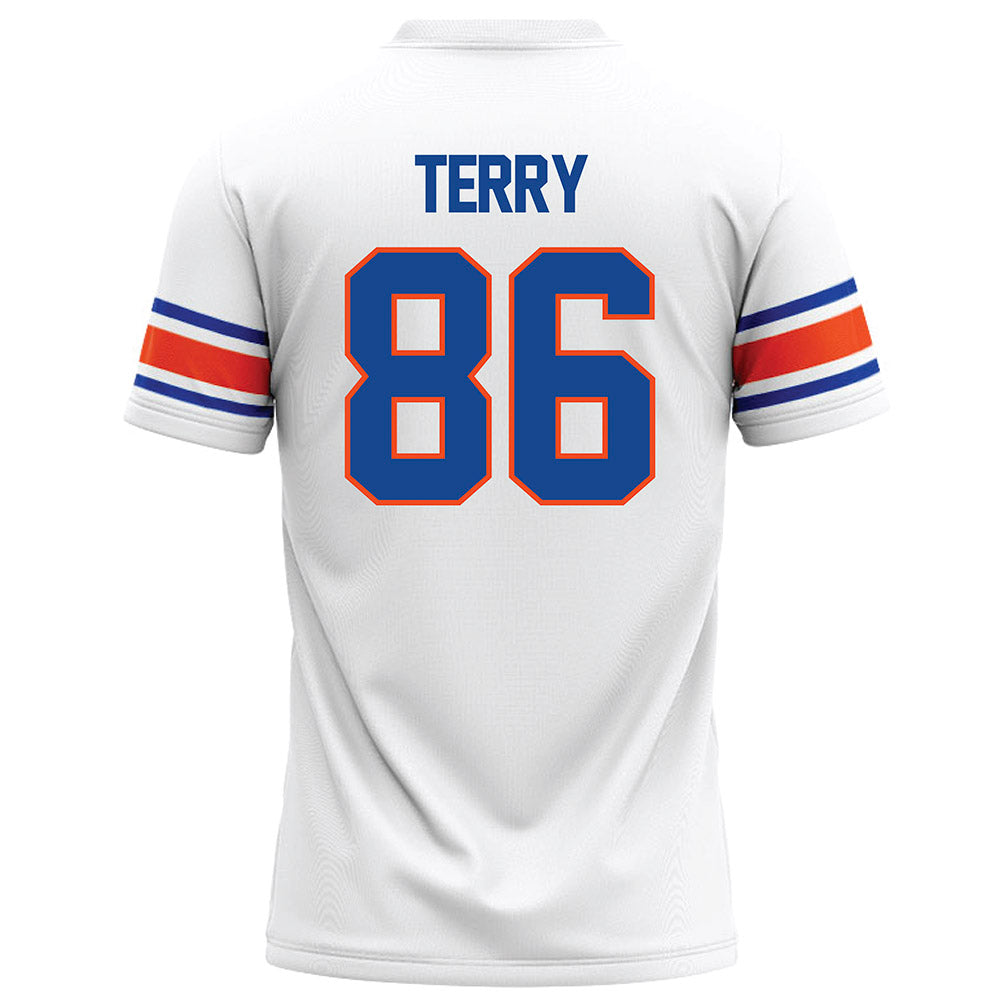 Boise State - NCAA Football : Austin Terry - White Football Jersey-1