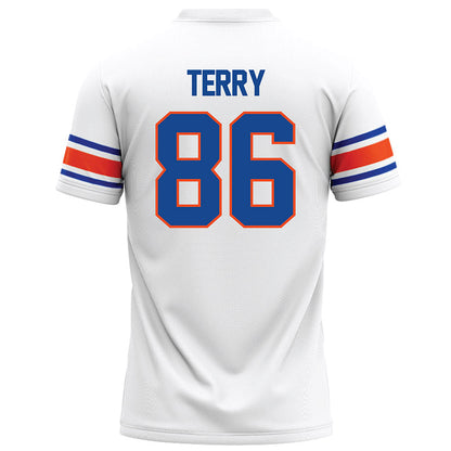 Boise State - NCAA Football : Austin Terry - White Football Jersey-1