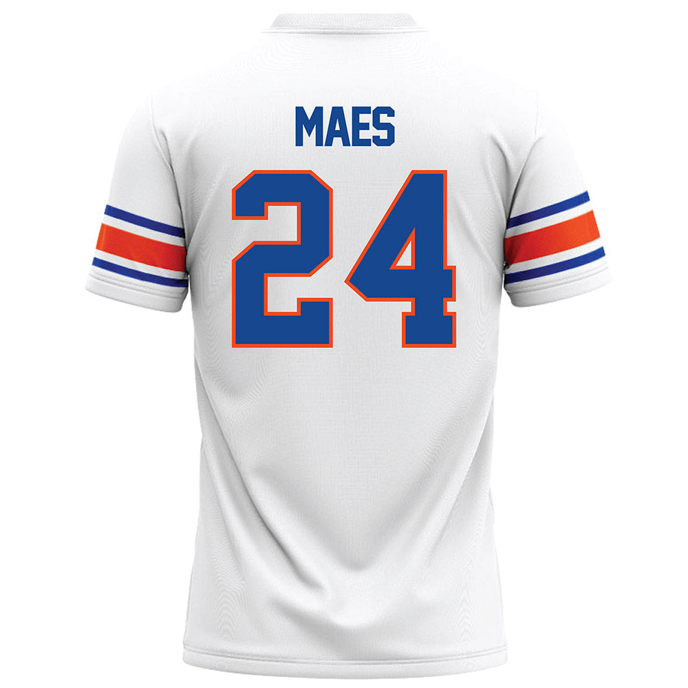 Boise State - NCAA Football : AJ Maes - White Football Jersey-1