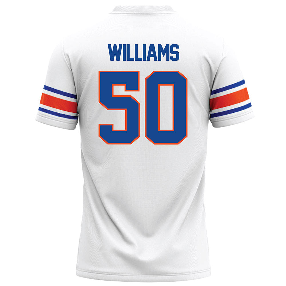 Boise State - NCAA Football : Jaden Williams - White Football Jersey-1