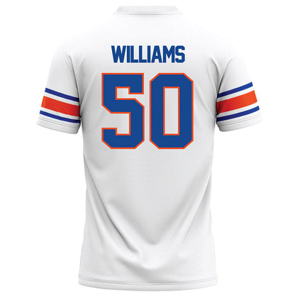 Boise State - NCAA Football : Jaden Williams - White Football Jersey-1