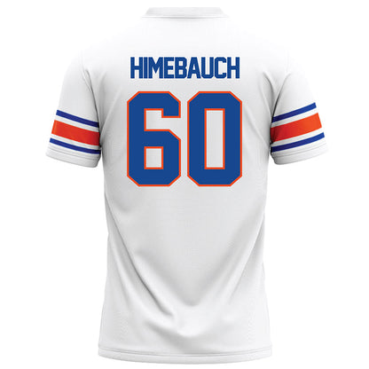 Boise State - NCAA Football : Tyler Himebauch - White Football Jersey-1
