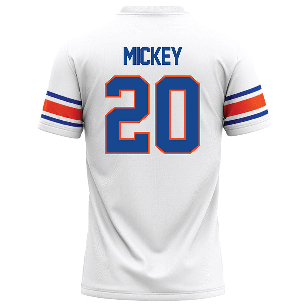 Boise State - NCAA Football : Jaden Mickey - White Football Jersey-1