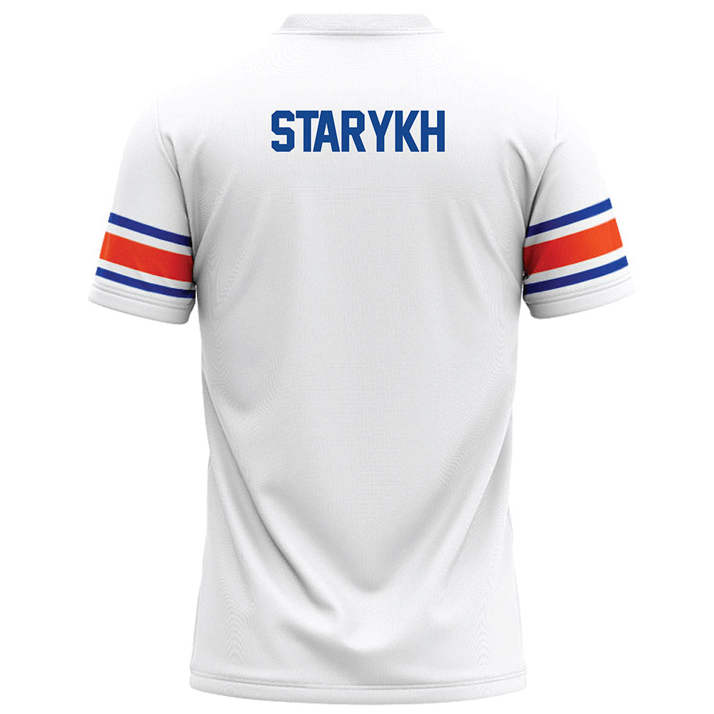 Boise State - NCAA Football : Daniil Starykh - White Football Jersey-1