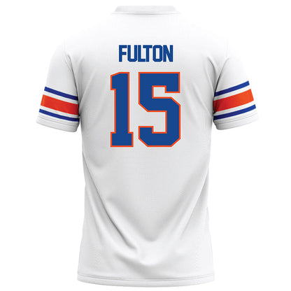 Boise State - NCAA Football : Colt Fulton - White Football Jersey