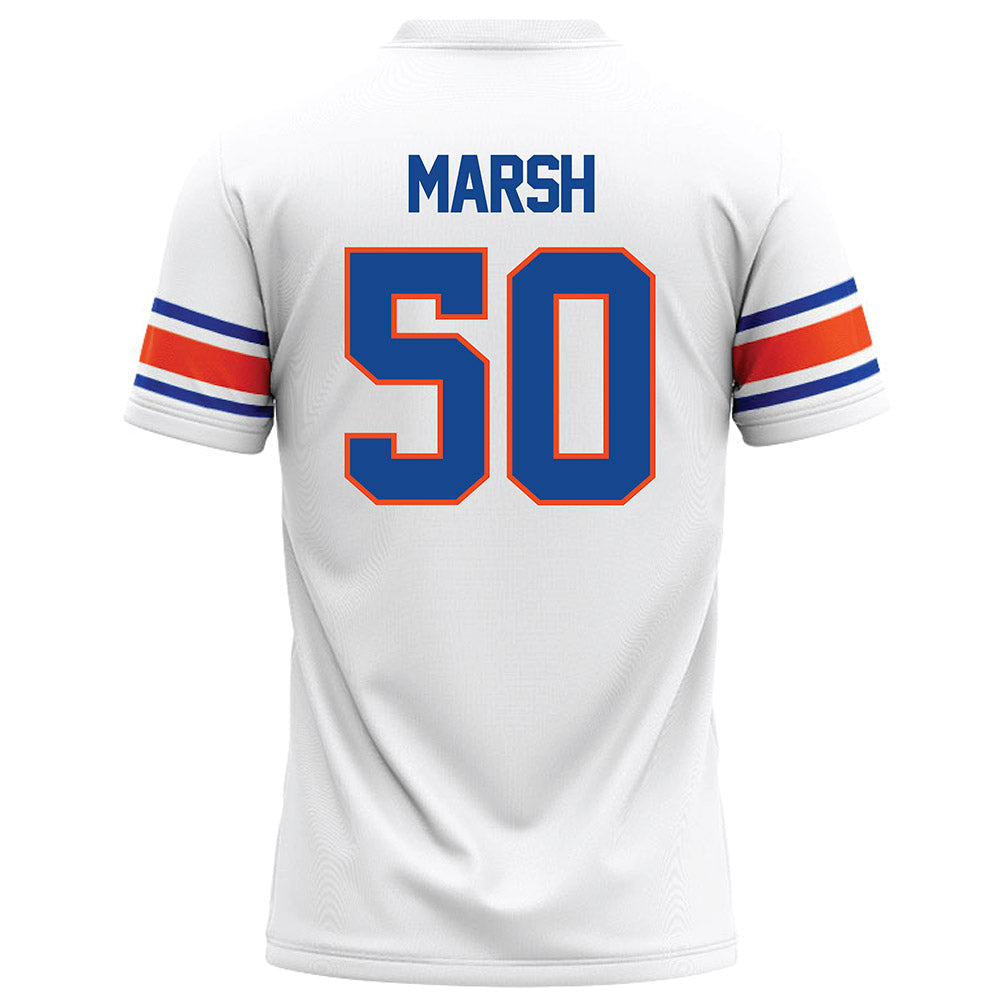 Boise State - NCAA Football : Joseph Marsh - White Football Jersey