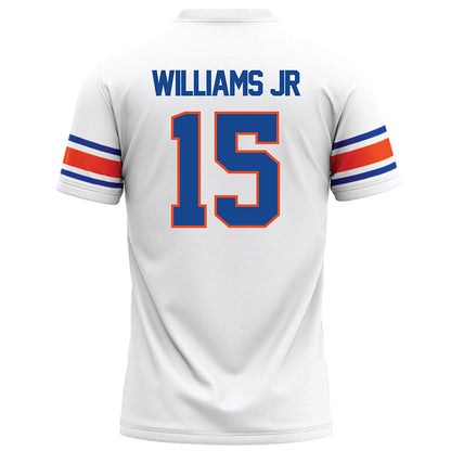 Boise State - NCAA Football : Qumonte Williams Jr - White Football Jersey-1