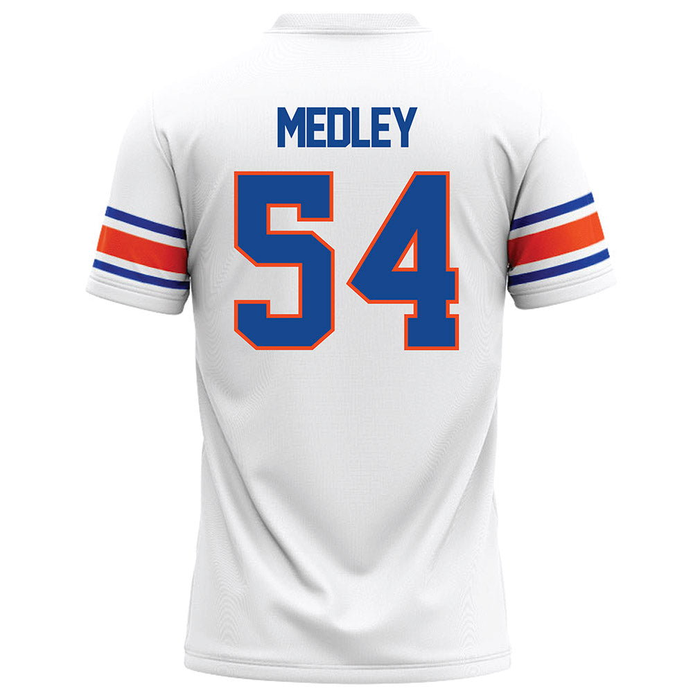 Boise State - NCAA Football : Adonte Medley - White Football Jersey-1