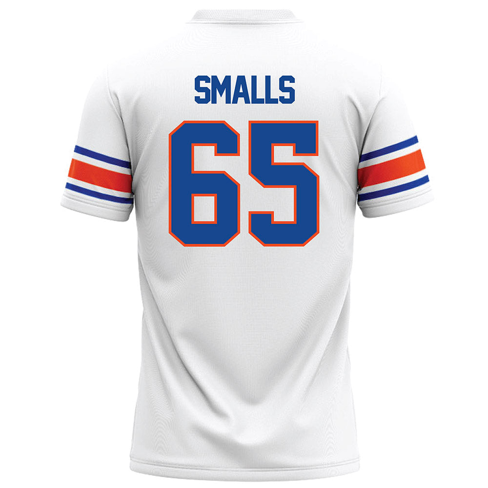 Boise State - NCAA Football : Hakeim Smalls - White Football Jersey-1