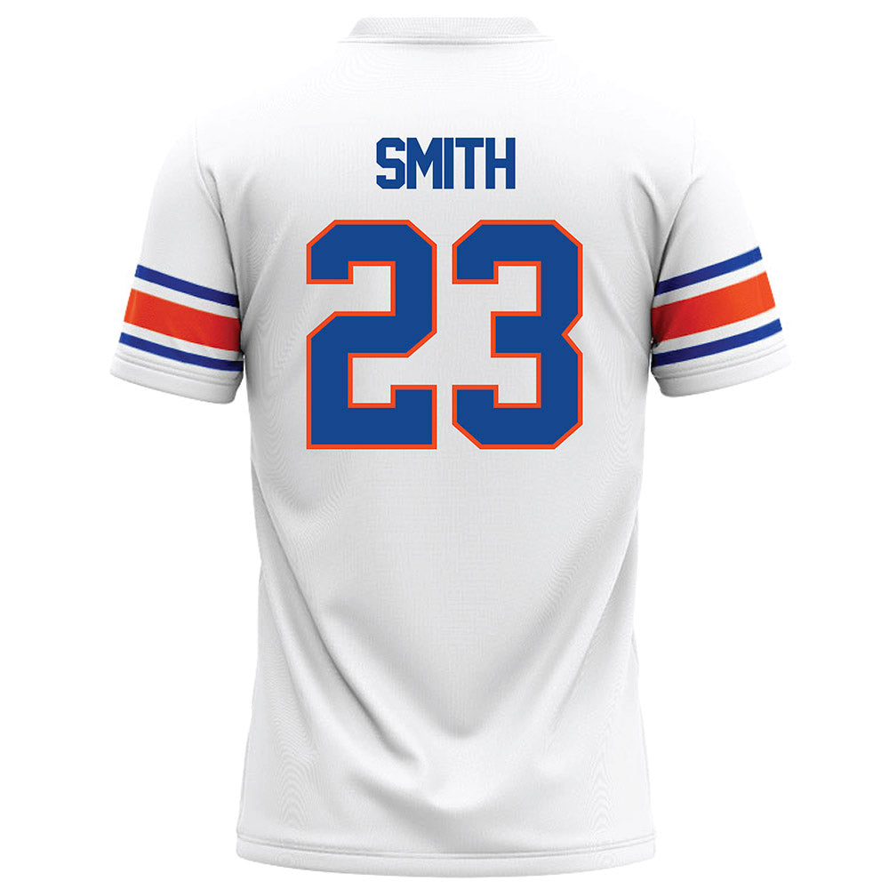 Boise State - NCAA Football : Sherrod Smith - White Football Jersey-1