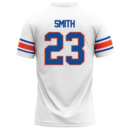 Boise State - NCAA Football : Sherrod Smith - White Football Jersey-1