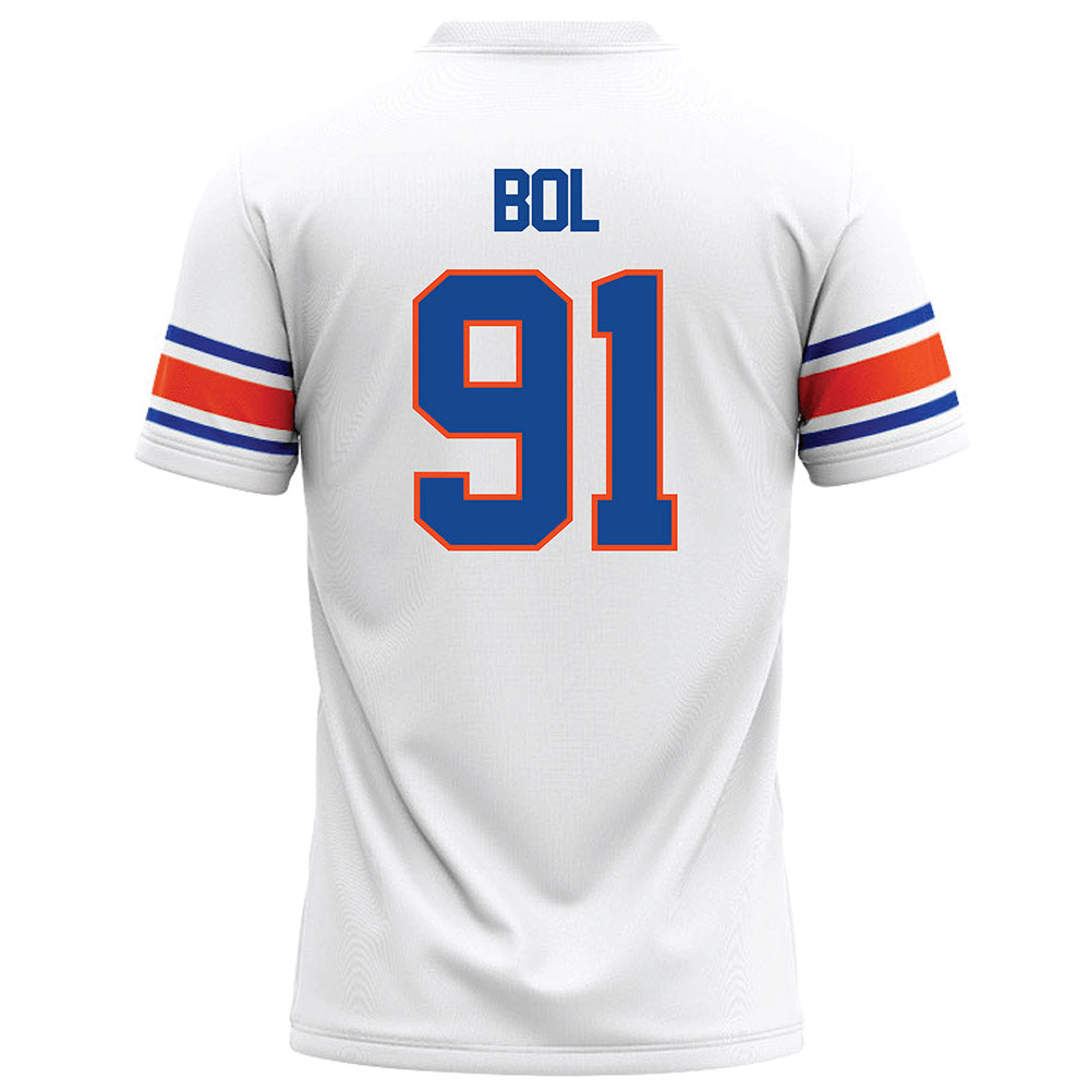 Boise State - NCAA Football : Bol Bol - White Football Jersey-1