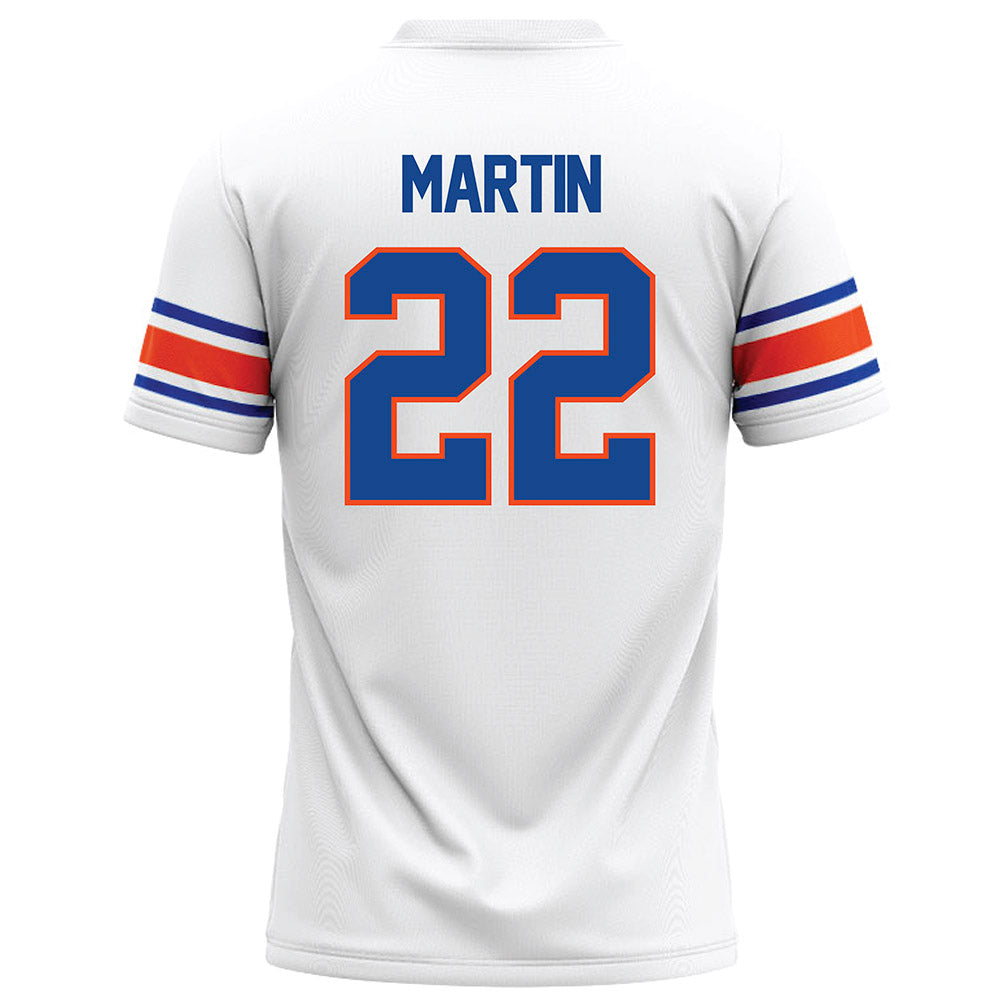 Boise State - NCAA Football : Chase Martin - White Football Jersey