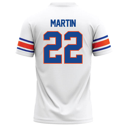 Boise State - NCAA Football : Chase Martin - White Football Jersey