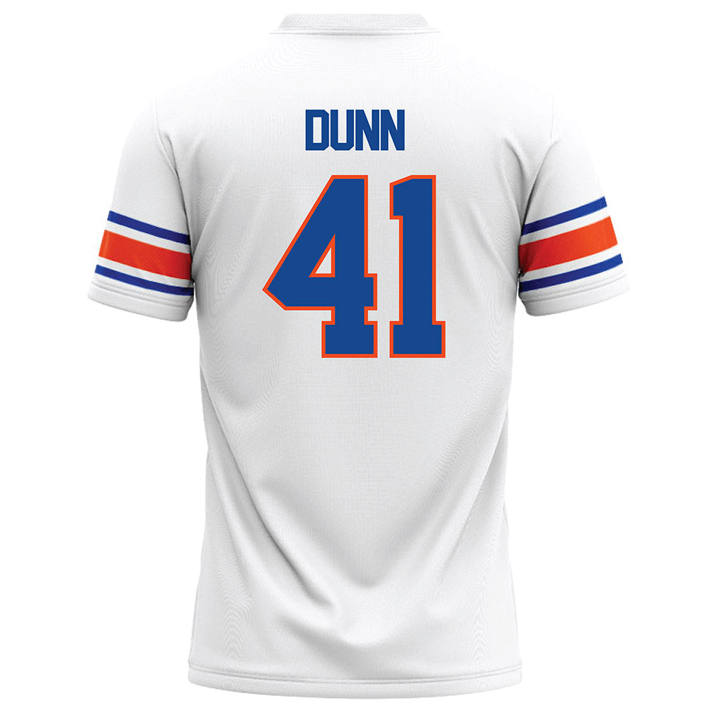 Boise State - NCAA Football : Rocky Dunn - White Football Jersey-1