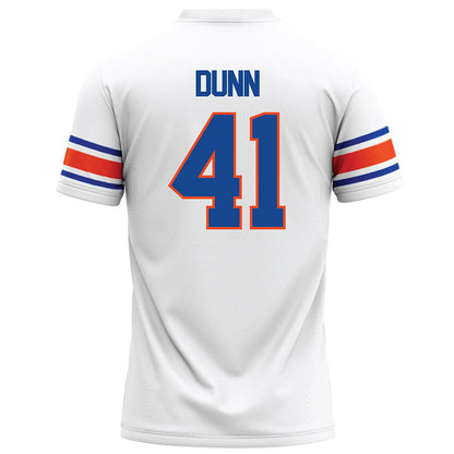 Boise State - NCAA Football : Rocky Dunn - White Football Jersey-1