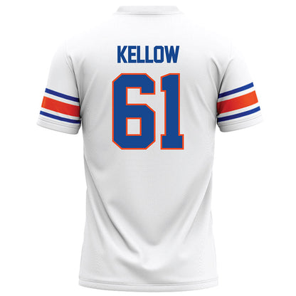 Boise State - NCAA Football : Caden Kellow - White Football Jersey-1