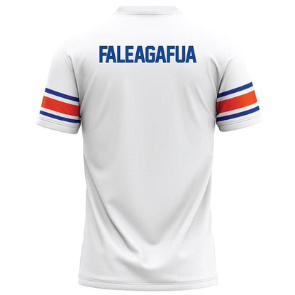 Boise State - NCAA Football : Sua Faleagafua - White Football Jersey-1