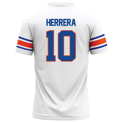 Boise State - NCAA Football : Cash Herrera - White Football Jersey-1