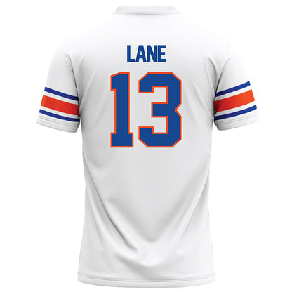 Boise State - NCAA Football : Sterling Lane - White Football Jersey-1