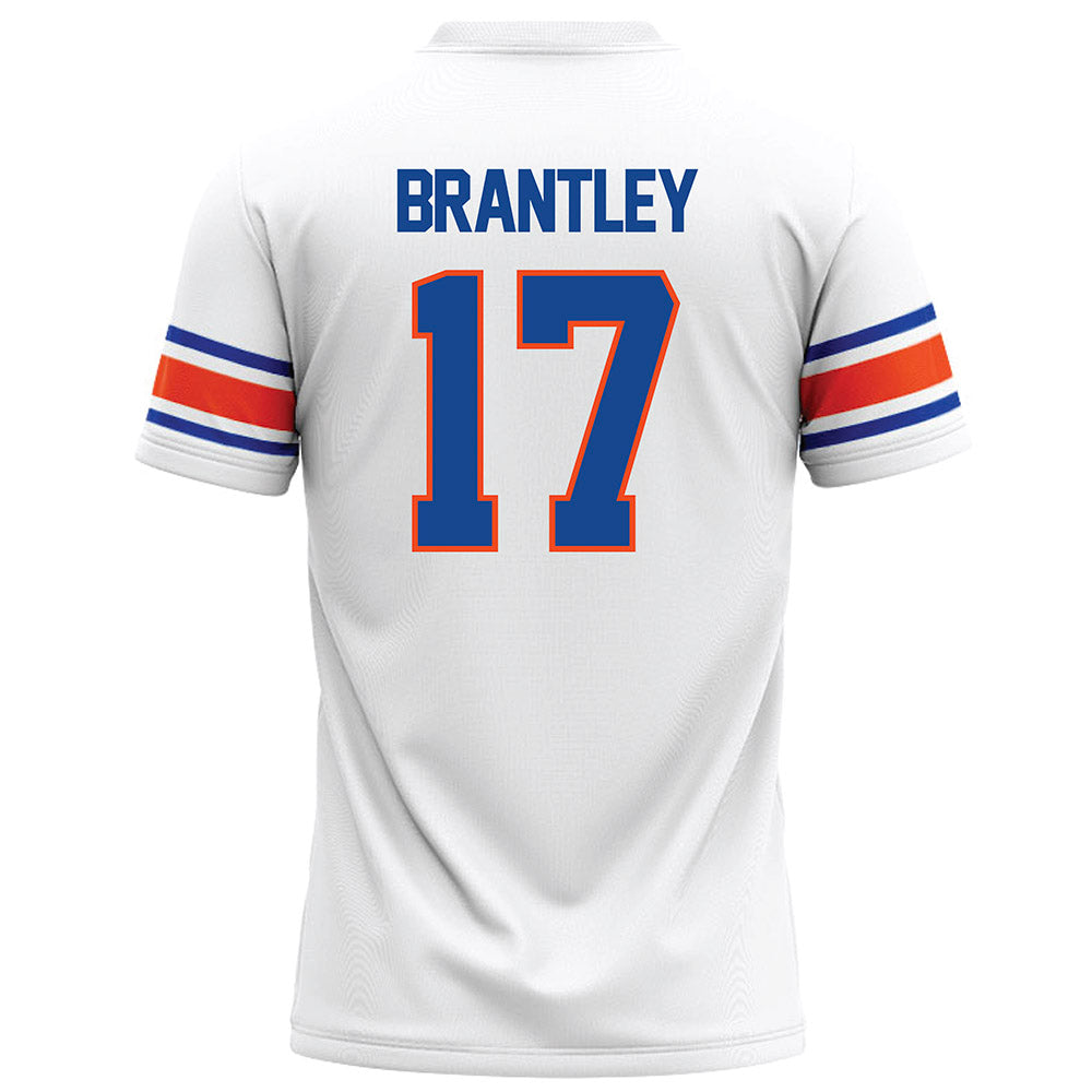 Boise State - NCAA Football : Logan Brantley - White Football Jersey-1