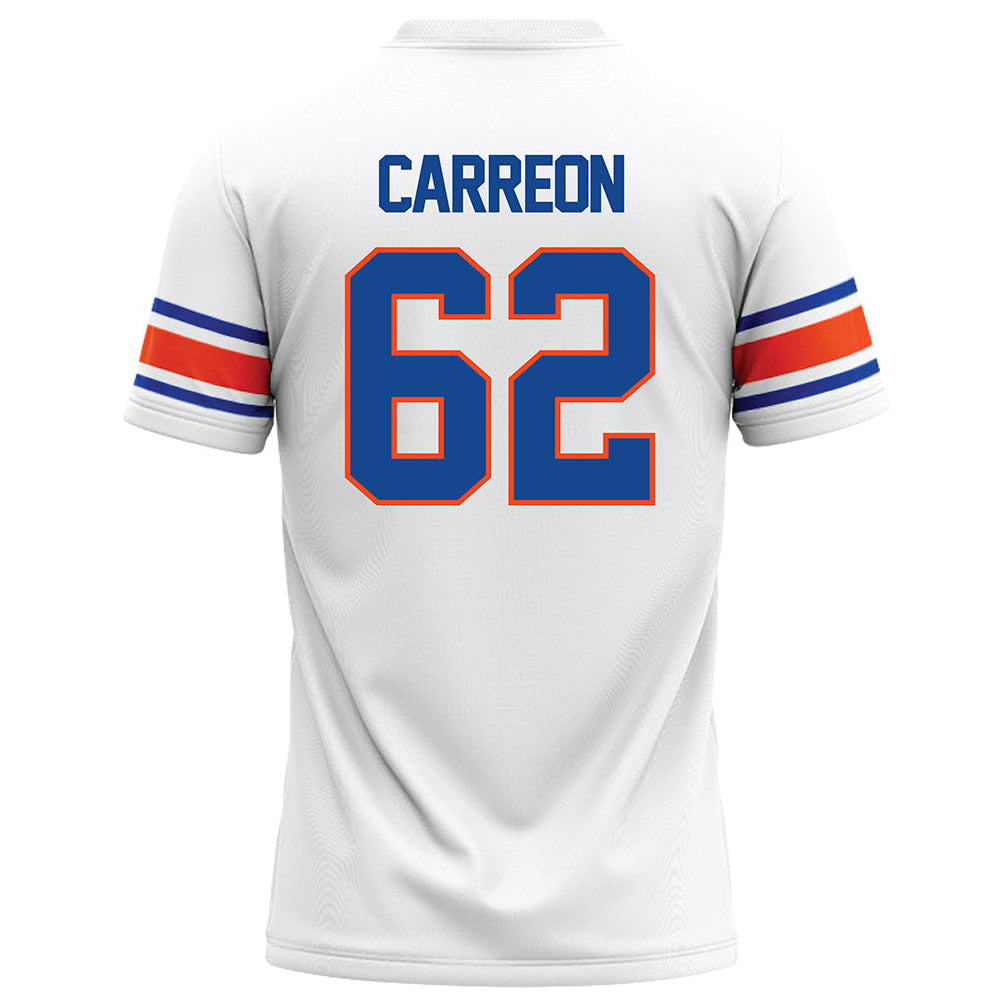 Boise State - NCAA Football : Roger Carreon - White Football Jersey-1