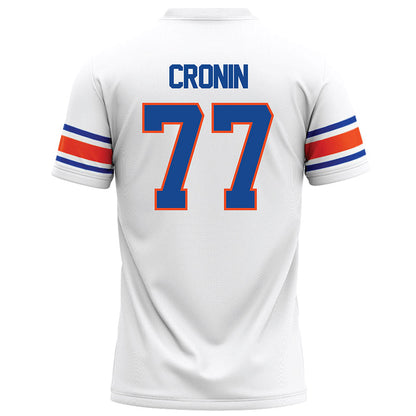 Boise State - NCAA Football : Kole Cronin - White Football Jersey-1