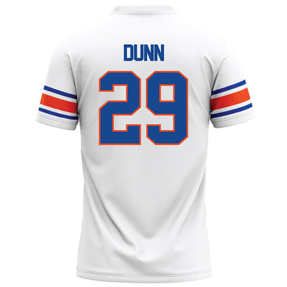 Boise State - NCAA Football : Lincoln Dunn - White Football Jersey-1
