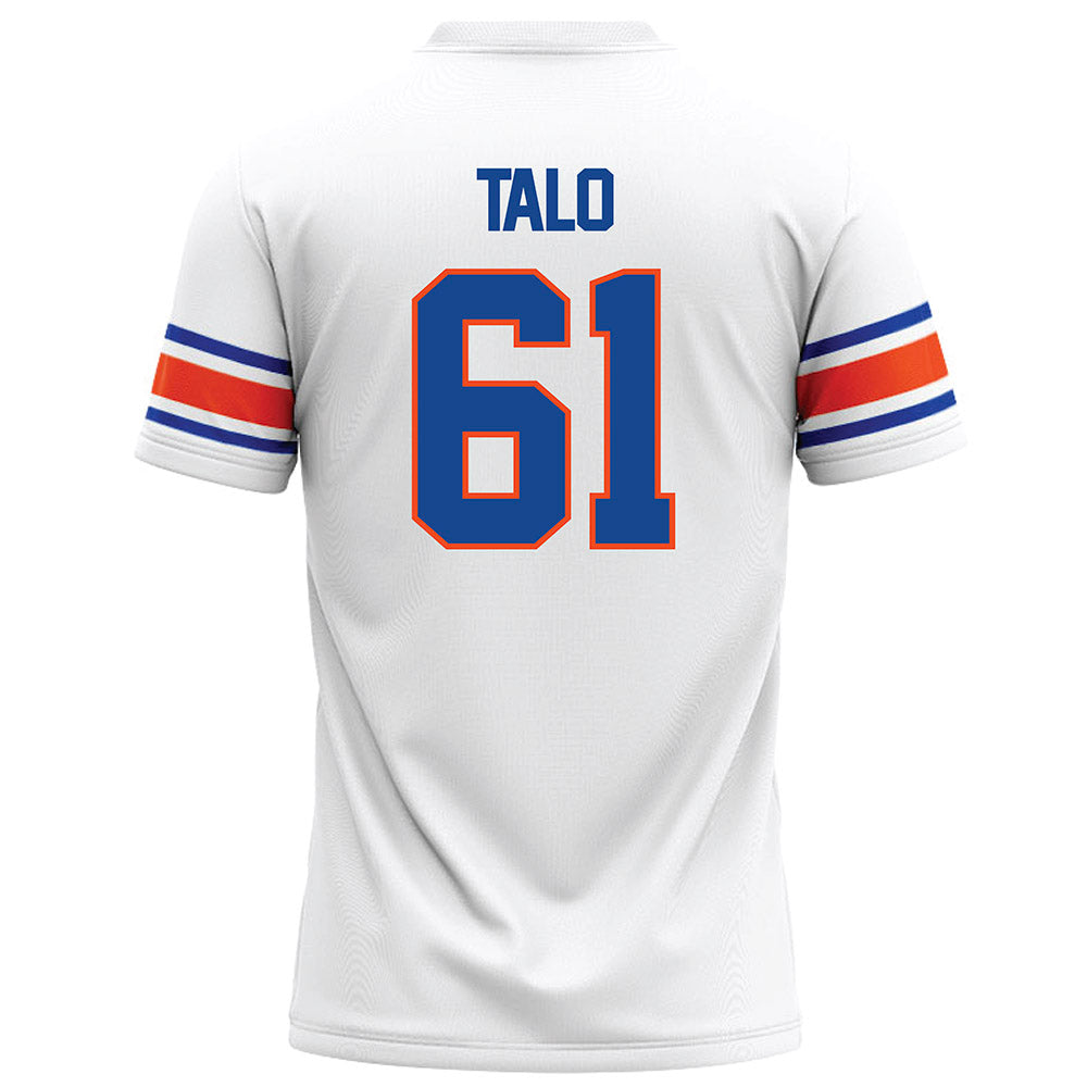 Boise State - NCAA Football : JJ Talo - White Football Jersey