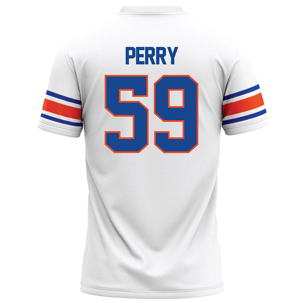 Boise State - NCAA Football : Jameson Perry - White Football Jersey-1