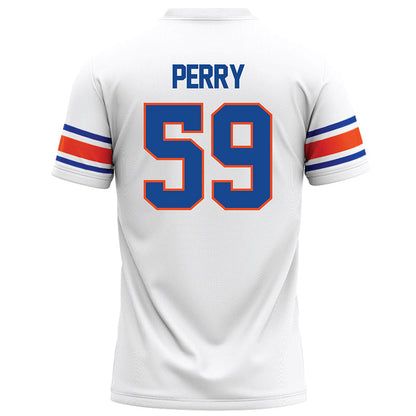 Boise State - NCAA Football : Jameson Perry - White Football Jersey-1