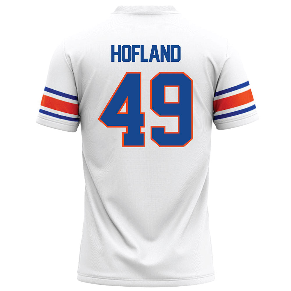 Boise State - NCAA Football : Beckham Hofland - White Football Jersey-1