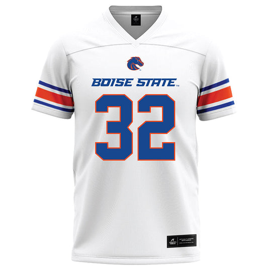 Boise State - NCAA Football : Taebron Bennie-Powell - White Football Jersey-0
