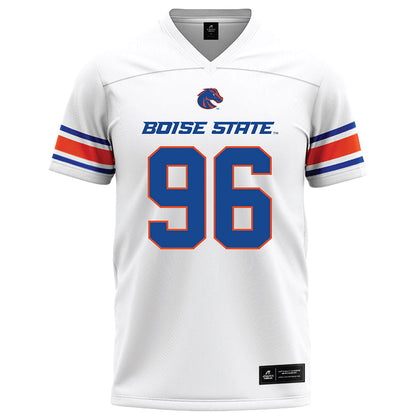 Boise State - NCAA Football : Lopez Sanusi - White Football Jersey-0
