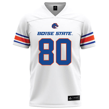 Boise State - NCAA Football : Cameron Bates - White Football Jersey