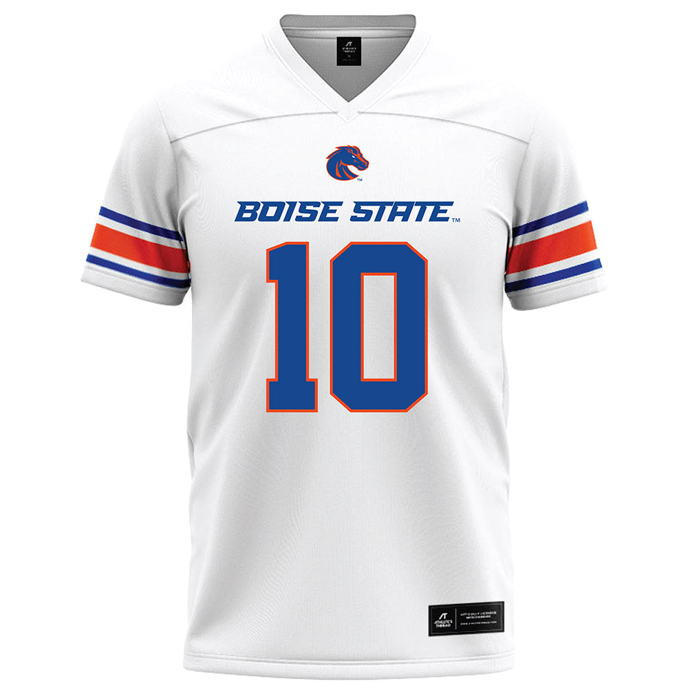 Boise State - NCAA Football : Cash Herrera - White Football Jersey-0
